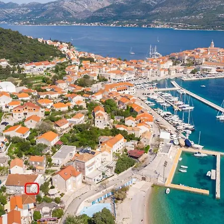 Apartman S1 - Just 50m From The With Sea View Korčula